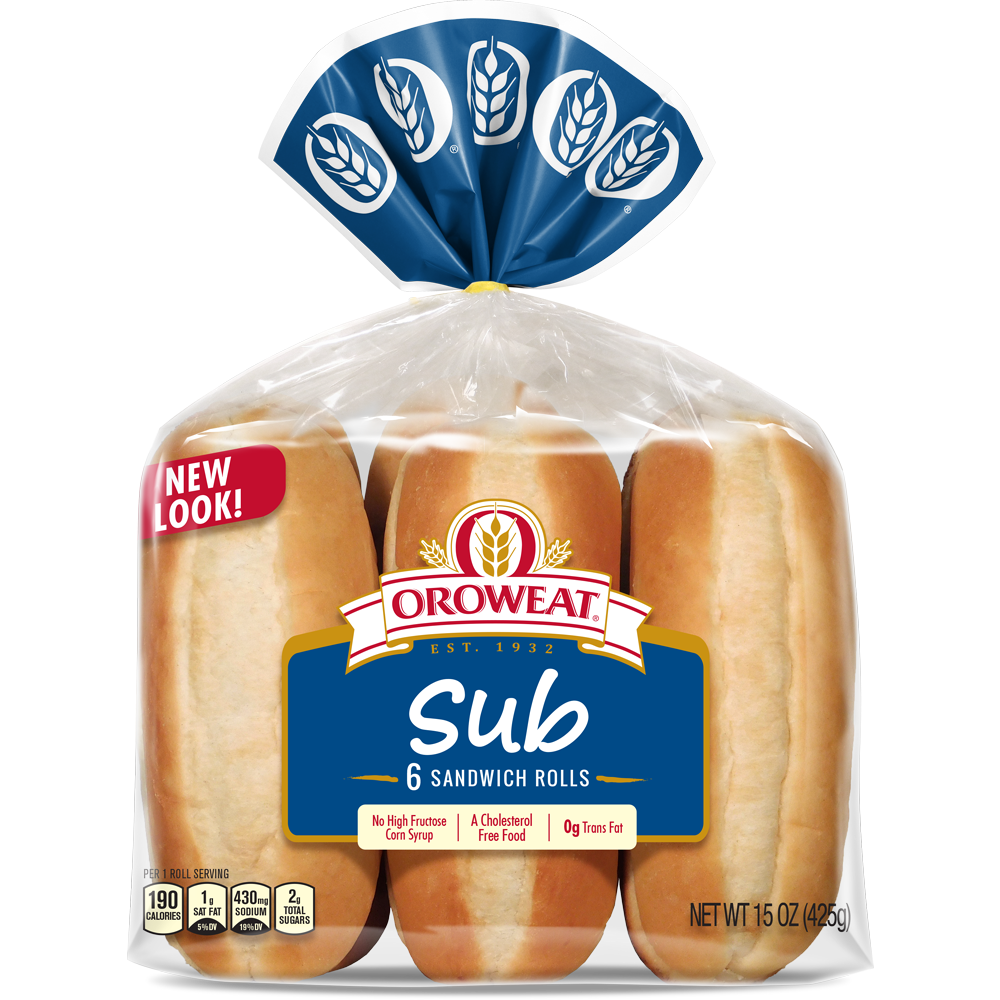 Oroweat® Premium Breads Sub Rolls 